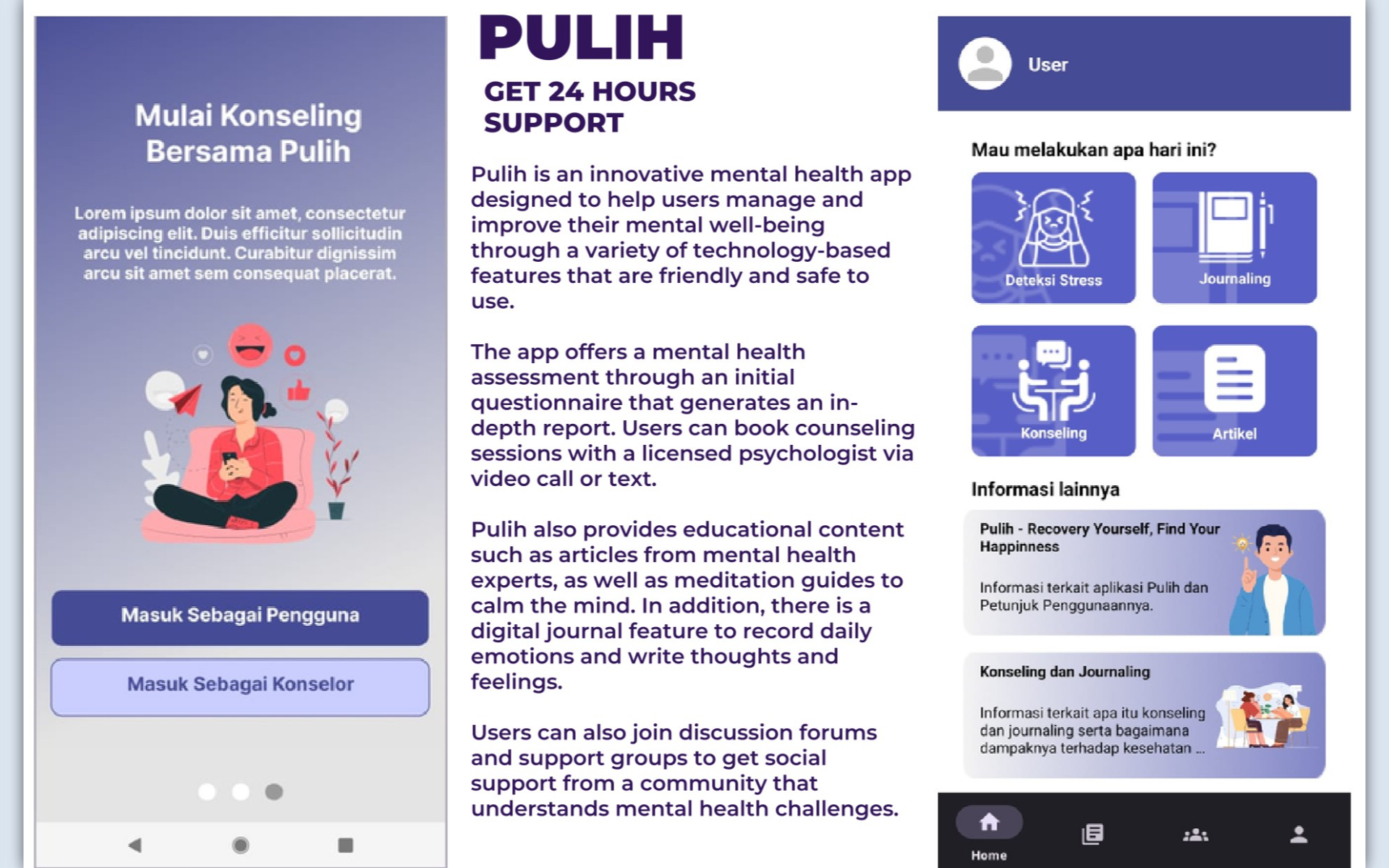 Pulih: Recover Your Self